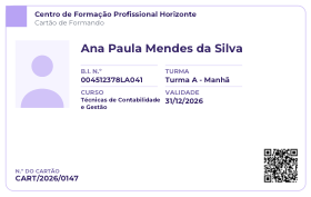 Pré-visualização do modelo Cartão - Minimal - Lavanda (Cartões do Formando)