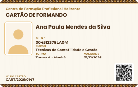 Pré-visualização do modelo Cartão - Samakaka - Savana (Cartões do Formando)