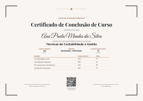 Pré-visualização do modelo Conclusão - Minimal Luxo II - Grafite e Cobre (Certificados)