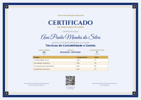 Pré-visualização do modelo Conclusão - Imperial II - Azul Real (Certificados)