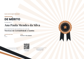Pré-visualização do modelo Mérito - Raios Espelhado - Grafite e Cobre (Certificados de Mérito)