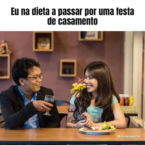 Pré-visualização do modelo A dieta (Memes & Entretenimento)