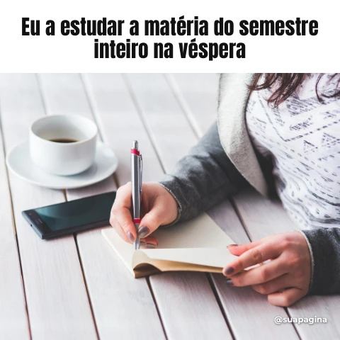 Pré-visualização do modelo Época de exames (Memes & Entretenimento)