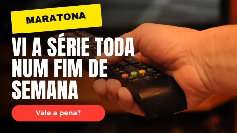 Pré-visualização do modelo Série para maratonar (Memes & Entretenimento)