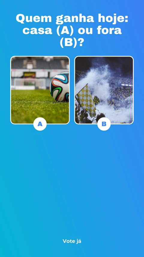 Pré-visualização do modelo Palpite do jogo (Memes & Entretenimento)