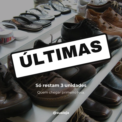 Pré-visualização do modelo Últimas unidades (Negócios)
