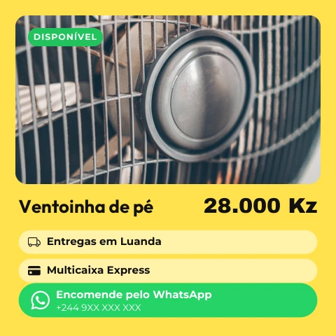 Pré-visualização do modelo Venda (Facebook) (Negócios)