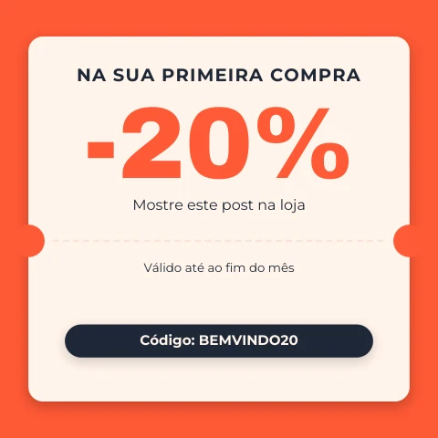 Pré-visualização do modelo Cupão de primeira compra (Negócios)