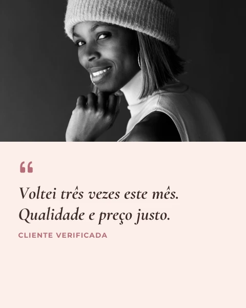 Pré-visualização do modelo Depoimento com foto (Negócios)