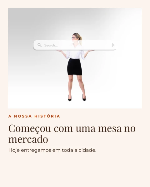 Pré-visualização do modelo Conheça a fundadora (Negócios)