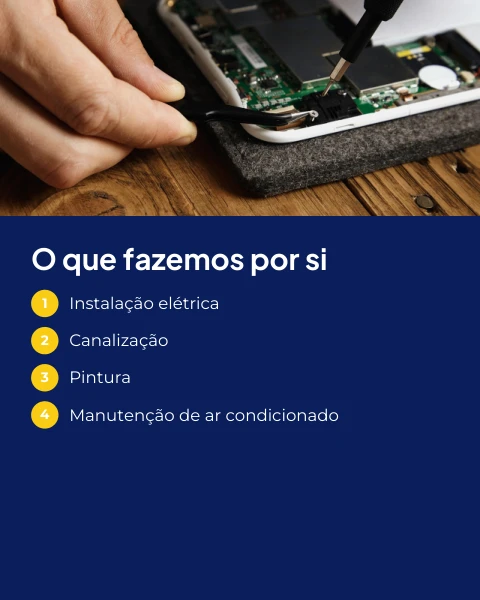 Pré-visualização do modelo Os nossos serviços (Negócios)