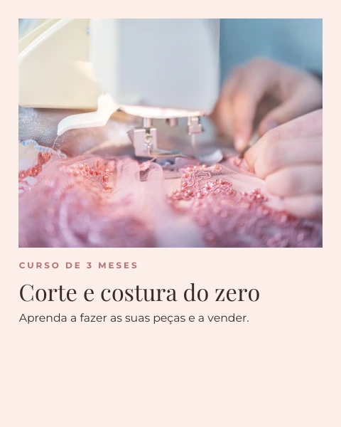 Pré-visualização do modelo Corte e costura (Formação)