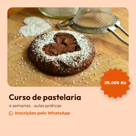 Pré-visualização do modelo Culinária (Formação)