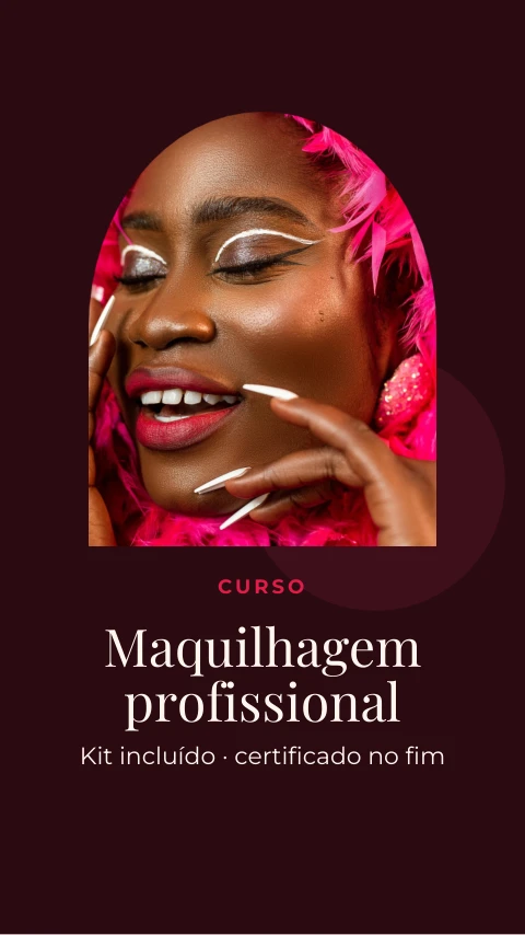 Pré-visualização do modelo Maquilhagem profissional (Formação)