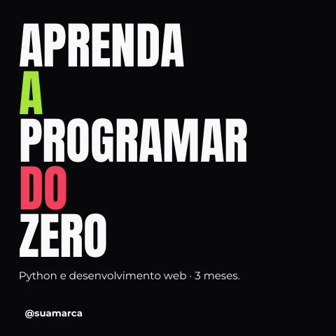Pré-visualização do modelo Programação (Formação)