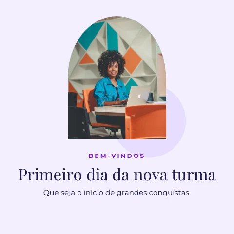Pré-visualização do modelo Primeiro dia de aulas (Formação)