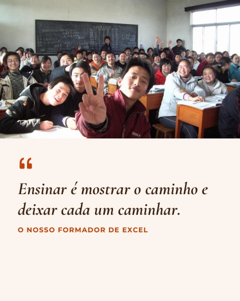 Pré-visualização do modelo Conheça o formador (Formação)