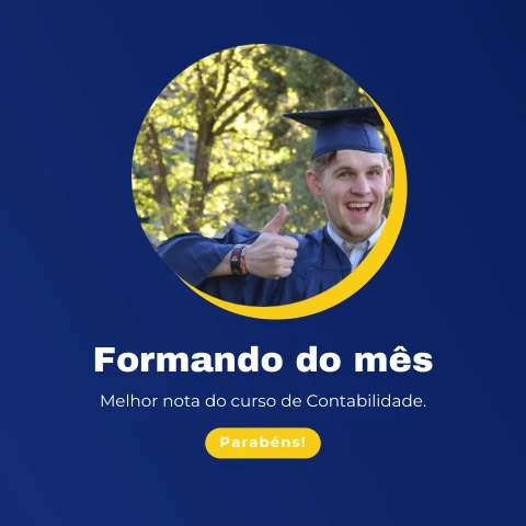 Pré-visualização do modelo Formando em destaque (Formação)