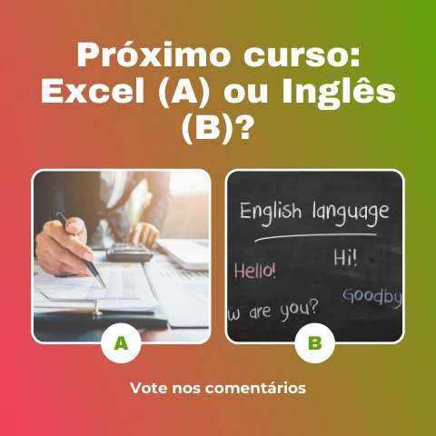 Pré-visualização do modelo Que curso quer? (Formação)