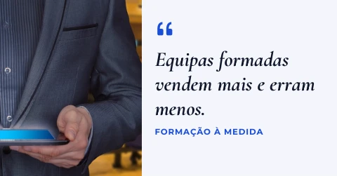 Pré-visualização do modelo Formação para empresas (Formação)
