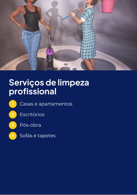 Pré-visualização do modelo Flyer de serviços (Marketing)