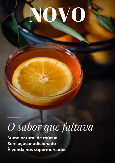 Pré-visualização do modelo Cartaz de produto (Marketing)
