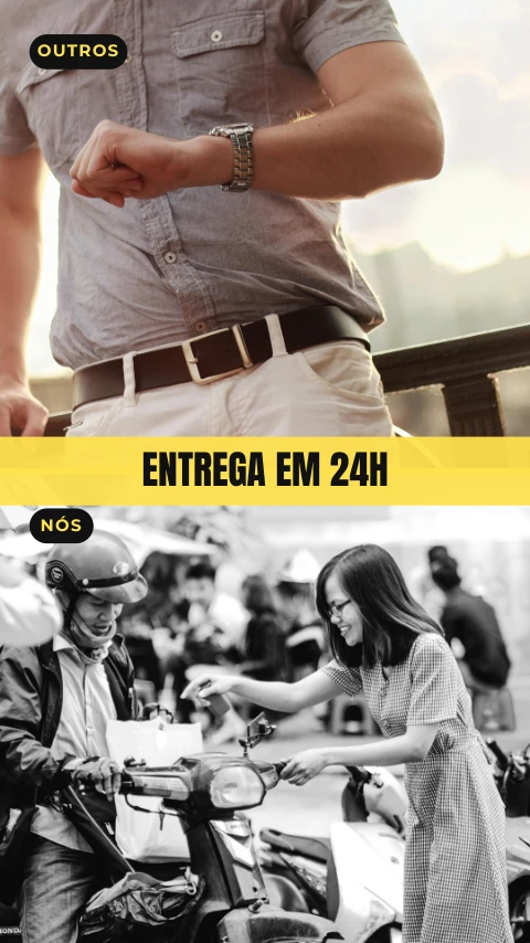 Pré-visualização do modelo Nós vs os outros (Marketing)