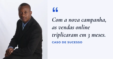 Pré-visualização do modelo Caso de sucesso (Marketing)