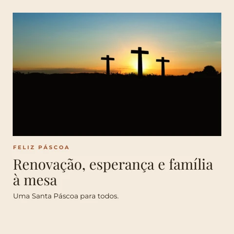 Pré-visualização do modelo Páscoa (Eventos & Datas)