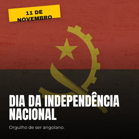 Pré-visualização do modelo 11 de Novembro com foto (Eventos & Datas)