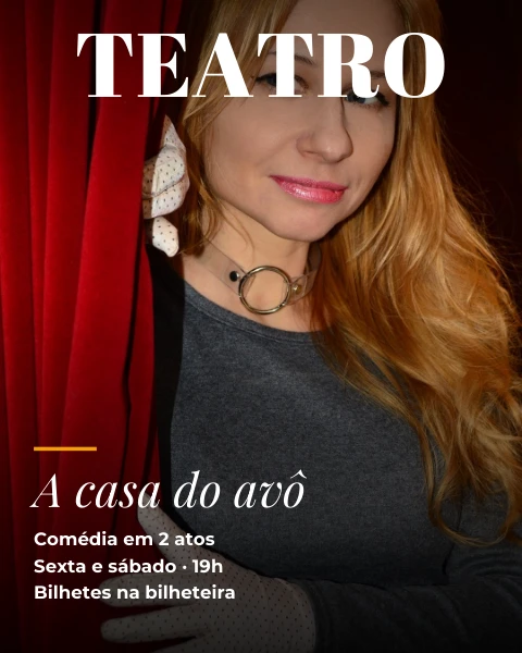 Pré-visualização do modelo Peça de teatro (Eventos & Datas)