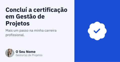 Pré-visualização do modelo Nova certificação (Formação)