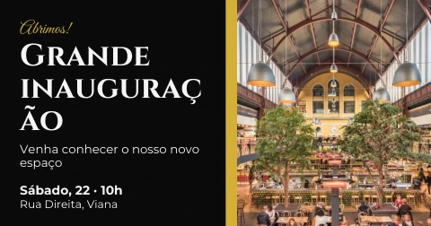 Pré-visualização do modelo Grande inauguração (Eventos & Datas)