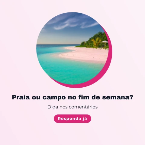Pré-visualização do modelo Pergunta do dia (Redes sociais)