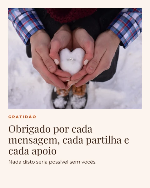 Pré-visualização do modelo Gratidão (Redes sociais)