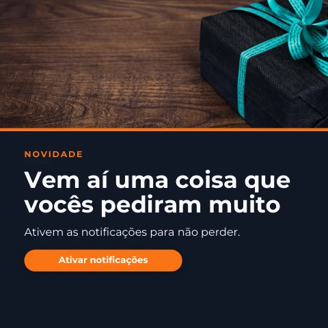 Pré-visualização do modelo Temos novidade (Redes sociais)