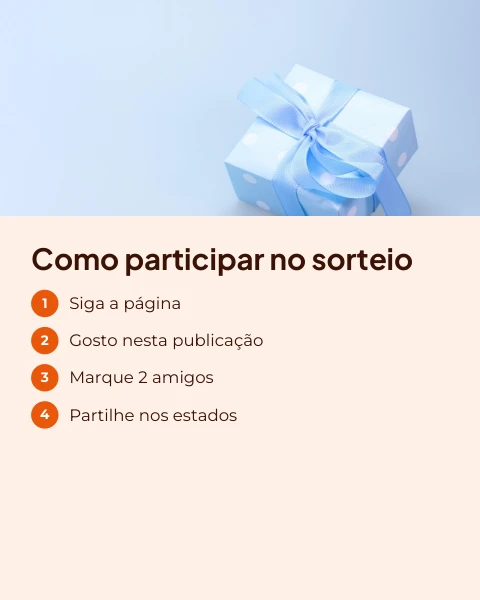 Pré-visualização do modelo Como participar (Redes sociais)