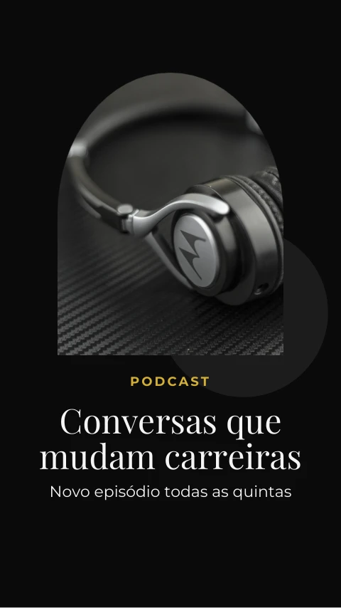 Pré-visualização do modelo Podcast (story) (Creator)