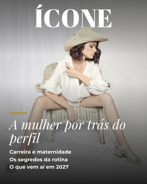 Pré-visualização do modelo Capa de revista (Influencer)