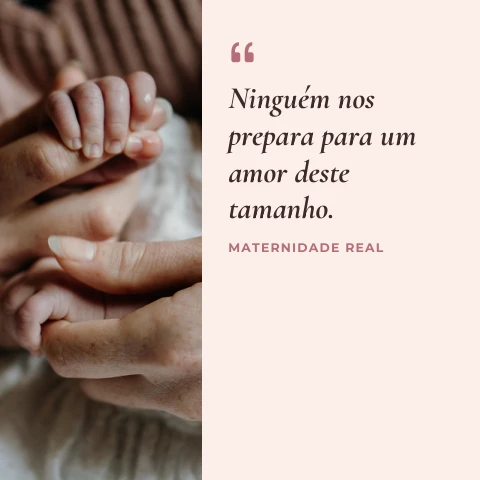 Pré-visualização do modelo Maternidade real (Influencer)