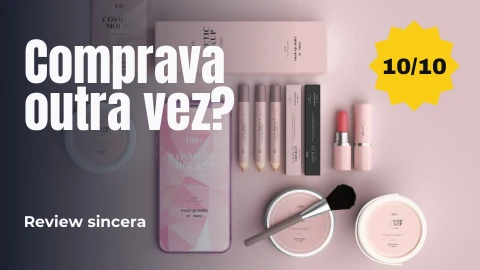 Pré-visualização do modelo Review de produto (Influencer)