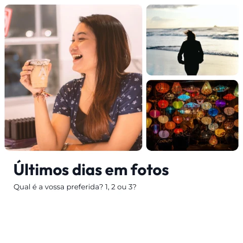 Pré-visualização do modelo Photo dump (influencer) (Influencer)